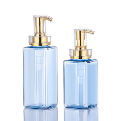 Botol Lotion Kosmetik Hot Stamping Dengan Pompa 61mm Lebar ODM Tersedia