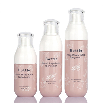 Set Botol Kosmetik Pengap Mini 50ml 80ml 100ml ODM Tersedia