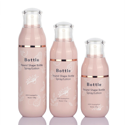 Set Botol Kosmetik Pengap Mini 50ml 80ml 100ml ODM Tersedia