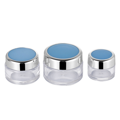 Toples Kemasan Krim Bulat 20g Bahan Akrilik Pencetakan UV Lebar 50mm