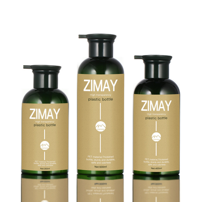 Sablon Botol Lotion Kosmetik Ramah Lingkungan Tidak Berbau 10oz