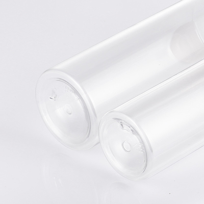 Botol Sekrup Plastik Bentuk Bulat Dengan Tutup 33mm OEM Tersedia