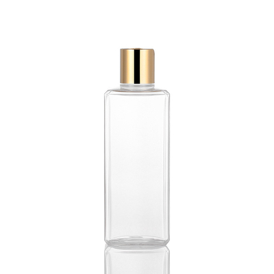 Botol Sekrup Plastik Bening, bahan PETG, lebar 53mm, tinggi 156mm
