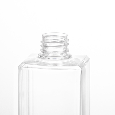 Botol Sekrup Plastik Bening, bahan PETG, lebar 53mm, tinggi 156mm