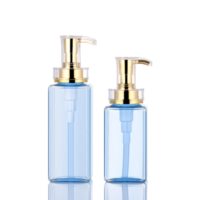 Botol Lotion Kosmetik Pengap, Wadah Pompa Lotion Persegi 15oz