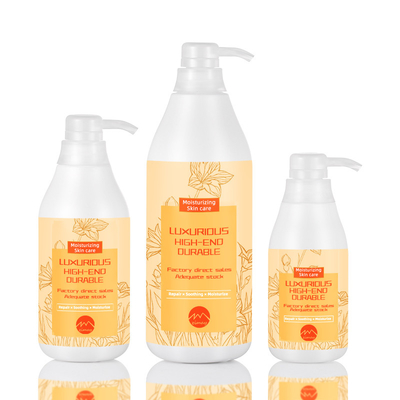 Botol lotion bulat bulat Dengan pompa 39mm Multiaplikasi 300ml