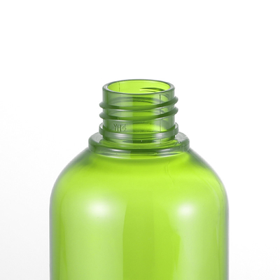 Botol Lotion Kosmetik bulat, botol lotion tubuh kosong 54mm Hijau 300ML