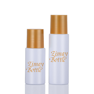 Botol Perjalanan Portabel Bulat Set 20ml Kapasitas Lebar 27mm Dengan Tutup Sekrup