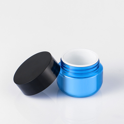 Jar Kemasan Krim Hitam Isi Ulang Dapat Digunakan Kembali Untuk Lotion Dan Krim 4 Oz