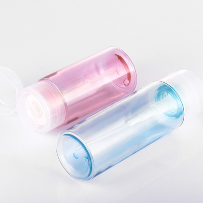 200ML Plastik Sekrup Atas Botol Kebangkitan Diameter 50mm Bentuk Bulat