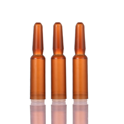 Amber Botol Serum Plastik Amber Untuk Esensi Kosmetik Kapasitas 1ml