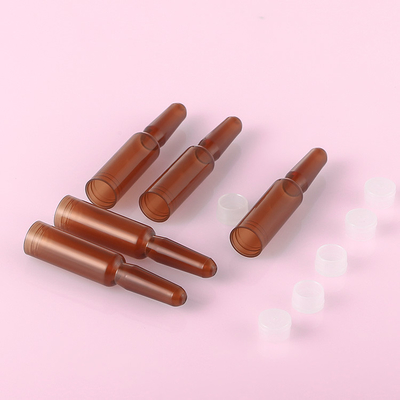Amber Botol Serum Plastik Amber Untuk Esensi Kosmetik Kapasitas 1ml