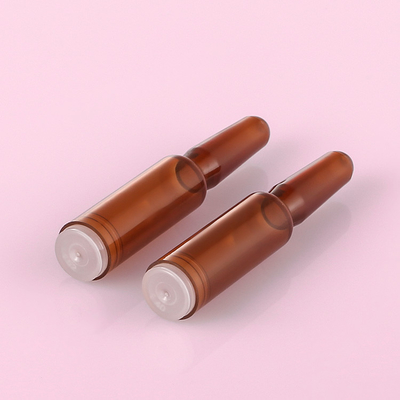 Amber Botol Serum Plastik Amber Untuk Esensi Kosmetik Kapasitas 1ml