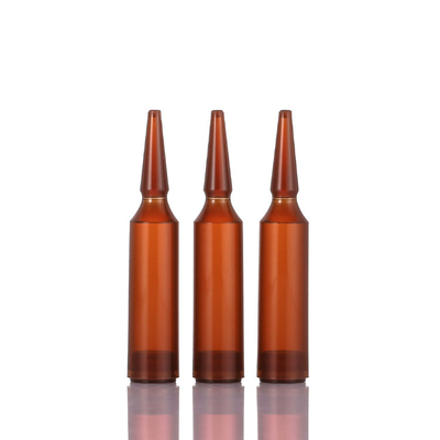 Kemasan Ampul Plastik Amber Multiusage 5ml Kapasitas Zimay Dropper
