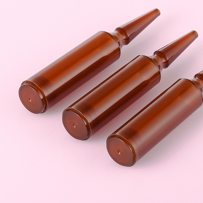 Kemasan Ampul Plastik Amber Multiusage 5ml Kapasitas Zimay Dropper
