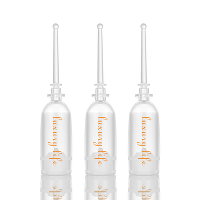 Kemasan Ampul Plastik Bening Serum Bahan Plastik PET Diameter 16mm
