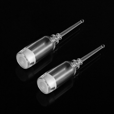 Kemasan Ampul Plastik Bening Serum Bahan Plastik PET Diameter 16mm