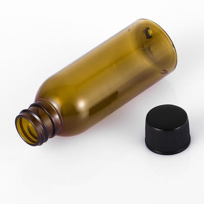 2 Oz Clear Plastic Screw Top Containers Bahan PET Multiaplikasi
