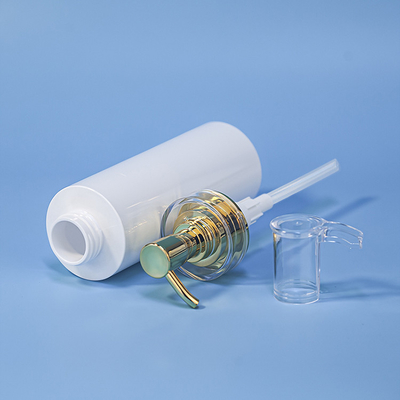 Botol Plastik Kosong 8 Oz Lotion Permukaan Stamping Panas Dapat Didaur Ulang