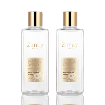 Botol Peras Lotion Kosong Kosong, Botol Lotion Plastik 8 Oz Transparan