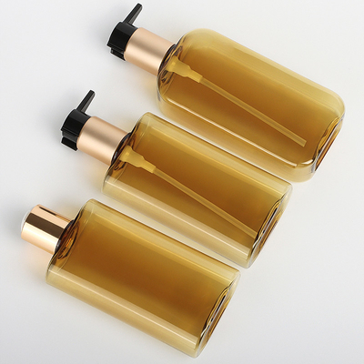 Botol Cap Hot Stamping Disc, Botol Pompa Lotion Persegi Diameter 69mm