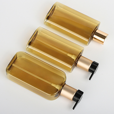 Botol Cap Hot Stamping Disc, Botol Pompa Lotion Persegi Diameter 69mm