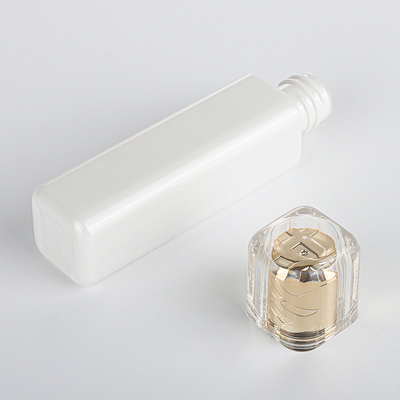 ODM Acrylic Luxury Empty Parfum Botol Kemasan Rose Gold 15ML 30ML
